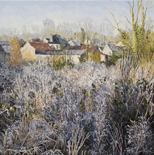 givre sur Montigny. 2015. 70cmx70cm